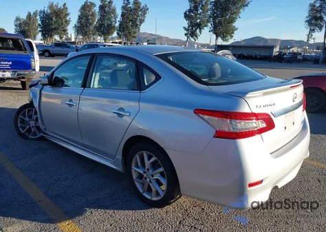 2013 Nissan Sentra Sr z USA, uszkodzony, nr VIN 3N1AB7AP3DL798704